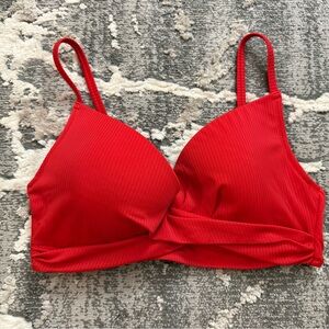 36C - Shade & Shore Red Bikini Top